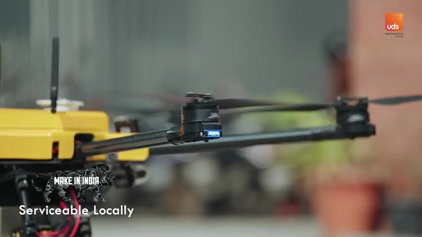 Drone arm engineering detail